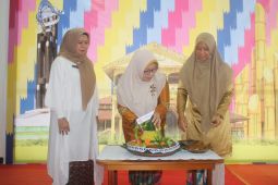 50 anak disabilitas LDAC ikut lomba fashion show HUT Pontianak