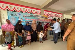 Pertamina salurkan bantuan pangan cegah stunting di Aceh Besar
