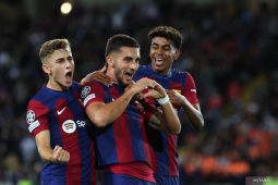 Barcelona pertahankan catatan sempurna usai taklukkan Shakhtar 2-1