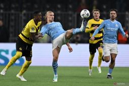 Liga Champions -  Manchester City lolos ke babak 16 besar setelah hajar Young Boys 3-0