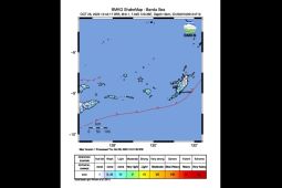 Gempa magnitudo 6,1 guncang wilayah Laut Banda Maluku