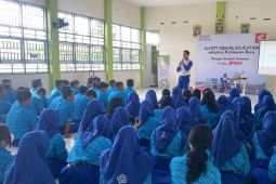 Honda gelar edukasi safety riding di SMAN 11 Pontianak