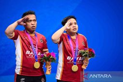 Para bulu tangkis Indonesia borong lima emas di WAG 2023 Thailand