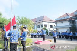 Jajaran Kemenkumham Babel Ikuti Upacara Sumpah Pemuda, Ini Pesan Menpora