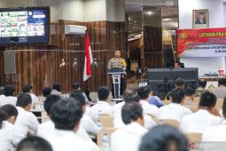 Polda Sumut gelar latihan Pra Operasi Sikat Toba 2023