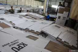 Ketua KPU: Produksi tahap I logistik Pemilu 2024 sudah 57 persen