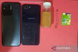 Polisi tangkap tiga pemuda pengguna sabu di Desa Gunung Ulin