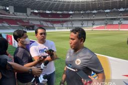 Bima Sakti akan rampingkan pemain  Timnas Indonesia U-17 jadi 21 orang