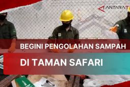Begini pengolahan sampah di Taman Safari