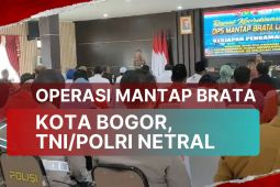 Operasi Mantap Brata di Kota Bogor, TNI/Polri netral