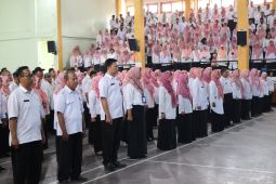 Pemilu 2024, ribuan guru Mojokerto ikrar netral