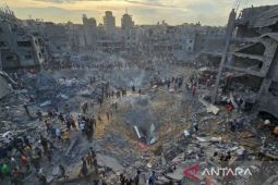 Serangan udara Israel hantam kamp pengungsi di Jalur Gaza