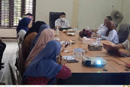 Disperindang Bengkayang menyosialisasikan SIINas bagi 20 pelaku IKM