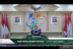 Inflasi tahunan Oktober 2,56 persen didominasi beras