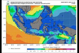 Masyarakat beraktifitas di pesisir diminta waspadai gelombang tinggi