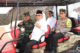 Ma'ruf Amin minta aparat keamanan waspadai aksi teror jelang pemilu