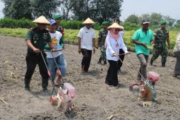 Pemkab Kediri sinergi dengan TNI wujudkan ketahanan pangan