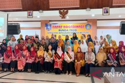 Bunda Maya bahas evaluasi program kerja bersama Bunda PAUD se-Pulau Bangka