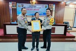 Ditlantas Polda Jambi raih 'Presisi Award' dari Lemkapi