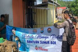 Polresta Mamuju bantu warga terdampak kekeringan akibat kemarau panjang