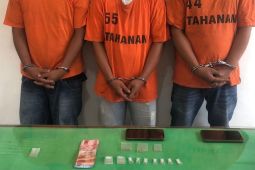 Polres Simalungun amankan 3,38 gram sabu dari tiga pemuda