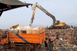 Pengangkutan sampah ke TPA Rawa Kucing sudah berjalan normal kembali