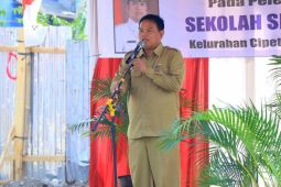 Disdik Tangerang targetkan SMPN 34 bisa gunakan ajaran baru tahun depan
