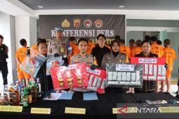 21 tersangka penyalahgunaan narkoba diciduk Polres Bogor