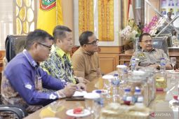 DPRD Kalsel bersama Forkopimda HSU bicarakan penanganan banjir