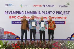 Pupuk Kaltim memperbarui pabrik tertuanya untuk efisiensi energi