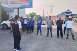Dishub Belitung bersihkan lingkungan terminal Tanjung Pandan