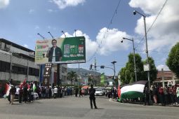 Ribuan warga di Ambon kembali gelar aksi solidaritas untuk Palestina