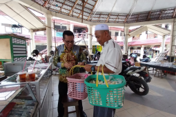 Bappedalitbang Balangan wajibkan ASN belanja di pasar Rp250 ribu