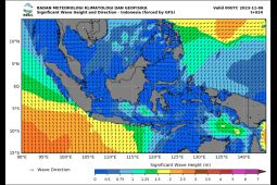 Masyarakat diimbau waspada potensi gelombang tinggi 6-8 November