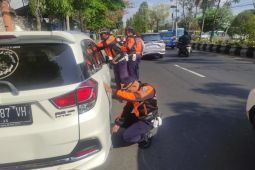 Tim Dishub Denpasar tegakkan disiplin berlalu lintas di kawasan Sanur