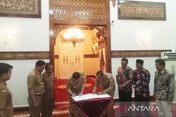 Pj Gubernur Aceh tanda tangani pengelolaan Tahura Trumon
