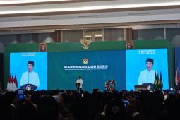 Jokowi bicara kepemimpinan kuat dan singgung sosok Prabowo Subianto