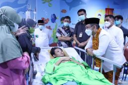 Fatir, pelajar SMPN 4 Tambun Selatan bebas memilih model belajar setelah operasi amputasi