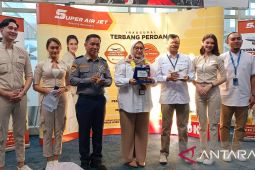 Bandara Depati Amir sambut kedatangan Super Air Jet di Pangkalpinang