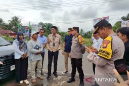 Polresta dan KPU periksa TPS di tiga wilayah Bengkulu rawan banjir