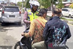 Polres Aceh Barat tilang puluhan pengendara di jalan raya, ini sebabnya