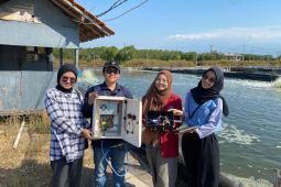 Mahasiswa UMM kembangkan alat pendeteksi kualitas air tambak udang