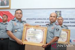 Rutan Tarutung terima piagam penghargaan dari Kemenkumham Sumut