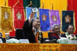 Wisuda di USK diwarnai dukungan bagi Palestina