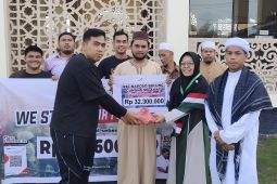 Remaja Masjid Naposo melalui Dompet Dhuafa salurkan bantuan ke Palestina