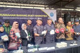 BNN hancurkan 16 kg barbuk narkotika bisa selamatkan 32 ribu jiwa