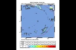 Gempa magnitudo 6,0 guncang wilayah Laut Banda Maluku