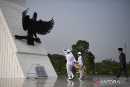 Presiden pimpin Upacara Ziarah Nasional di TMPNU Kalibata, Jakarta