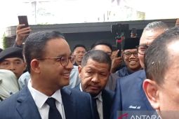 Pasangan AMIN hadiri HUT ke-12 Partai NasDem