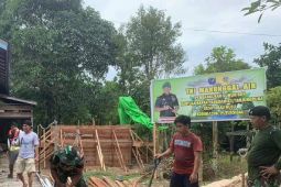 Kodim 1206  bangun sumur bor guna penuhi kebutuhan air warga Tanjung Pandan